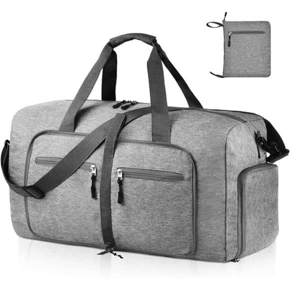 Foldable 65L Duffel Bag Waterproof Travel Luggage